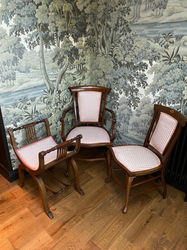 1st product gallery image of 3 Chair Set from Antique Chairs