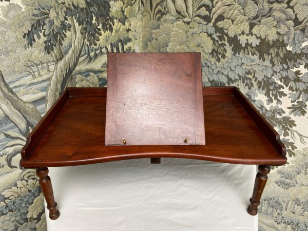 Edwardian mahogany Bed Table