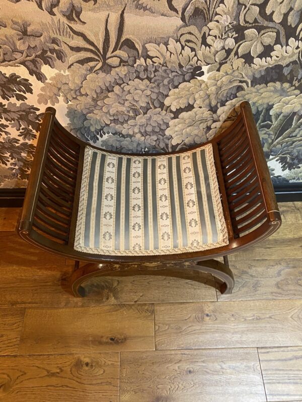 2nd product gallery image of Dressing Stool 02 from Antique Stools