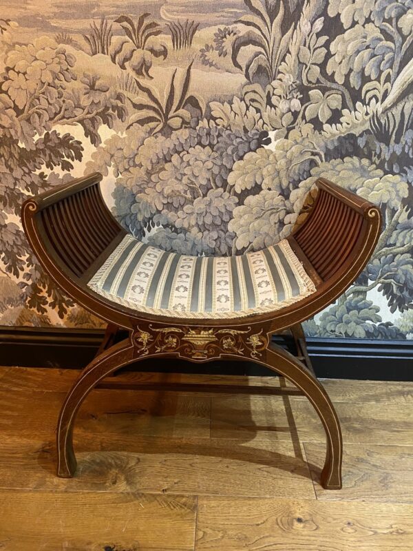 4th product gallery image of Dressing Stool 02 from Antique Stools