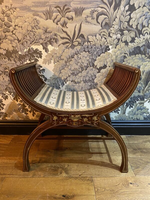 8th product gallery image of Dressing Stool 02 from Antique Stools