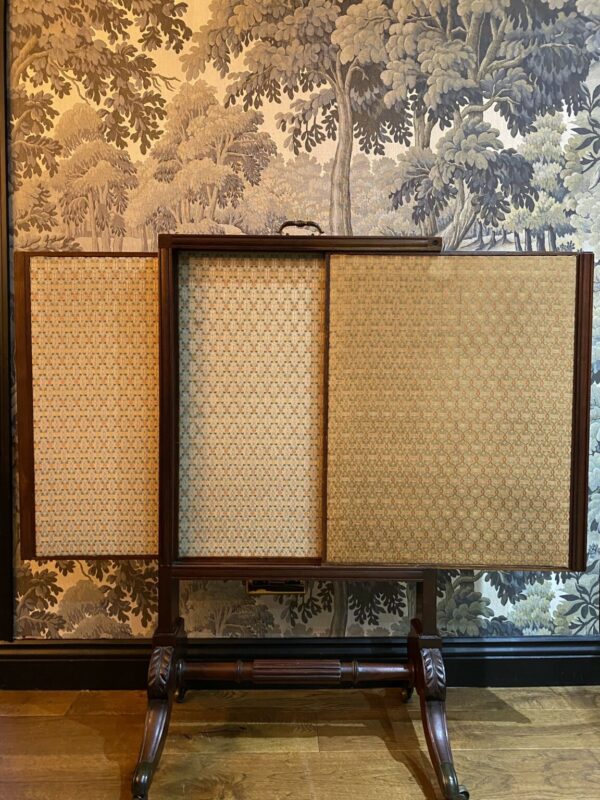 1st product gallery image of Firescreen, Embroidered from Antique Screens
