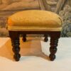 3rd product gallery image of Footstool 01 | Yellow from Antique Stools