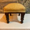 4th product gallery image of Footstool 01 | Yellow from Antique Stools