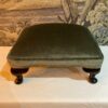 1st product gallery image of Footstool 02 | Dark Green from Antique Stools