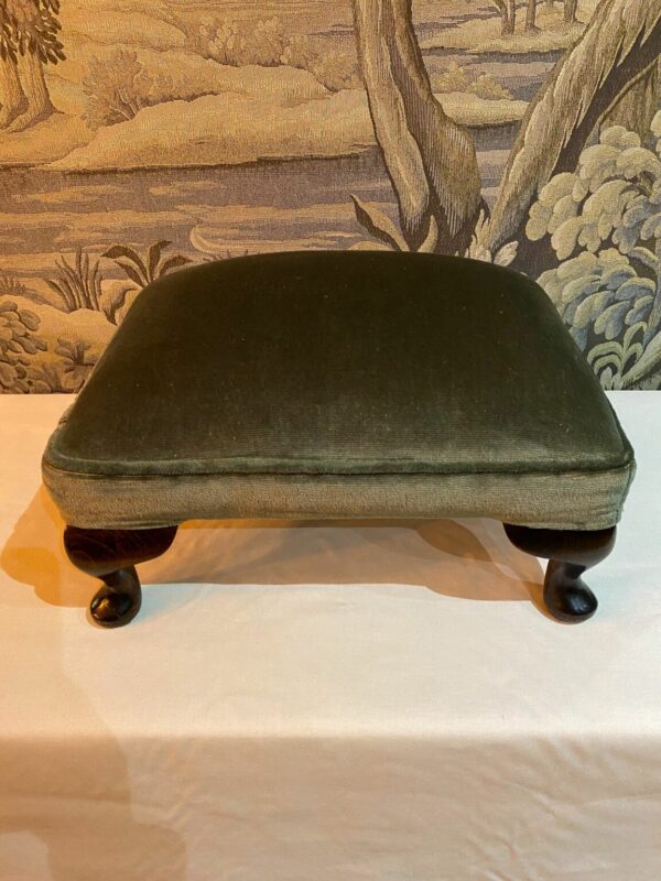 1st product gallery image of Footstool 02 | Dark Green from Antique Stools